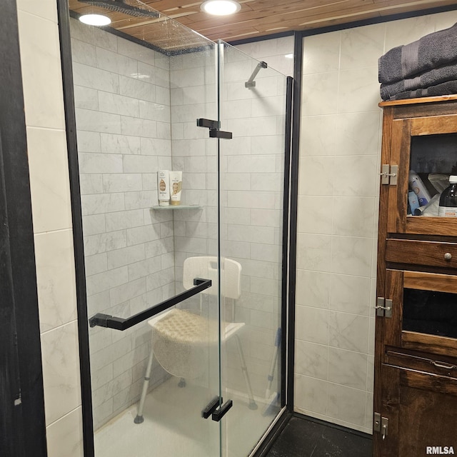 704 N Cherry St, Abingdon, IL 61410 - full bathroom with a shower stall