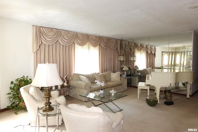 604 Knox Rd N Unit 1000, Gilson, IL 61436 - carpeted living room with healthy amount of natural light
