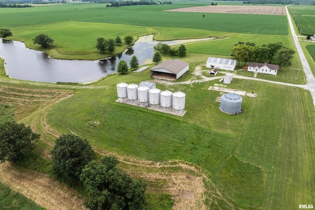 1784 N 2700th Ave, Loraine, IL 62349 - aerial view of sparsely populated area featuring a nearby body of water