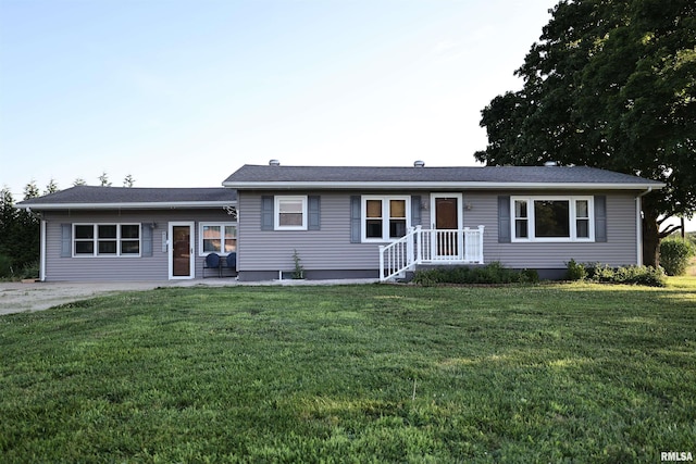 42060 County Highway 10, Nebo, IL 62355 - ranch-style house featuring a front yard
