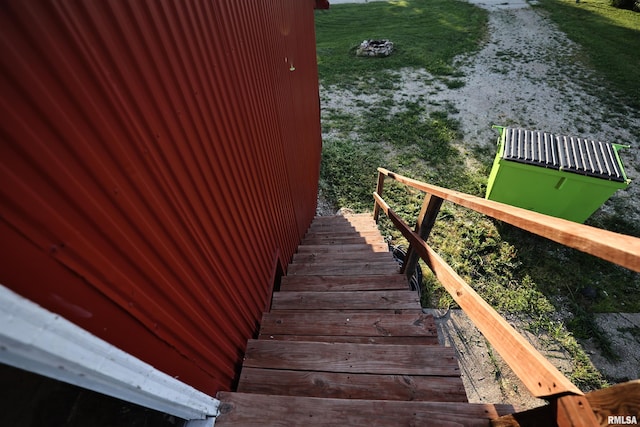 42060 County Highway 10, Nebo, IL 62355 - view of staircase