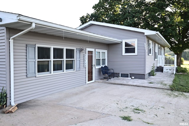 42060 County Highway 10, Nebo, IL 62355 - rear view of house with a patio area