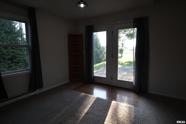 42060 County Highway 10, Nebo, IL 62355 - carpeted empty room featuring baseboards