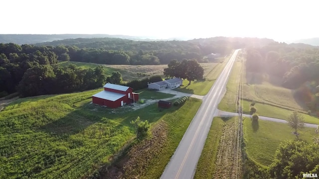 42060 County Highway 10, Nebo, IL 62355 - overview of rural landscape