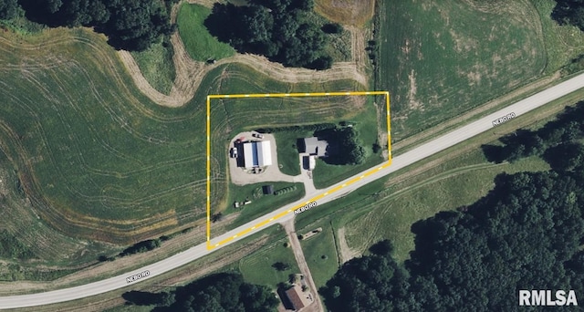 42060 County Highway 10, Nebo, IL 62355 - map of property location featuring property boundaries highlighted