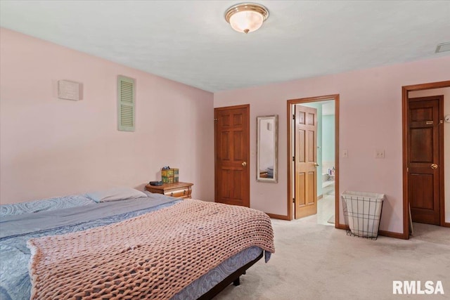 1420 Weston Pointe Dr, Springfield, IL 62704 - bedroom with light carpet and baseboards