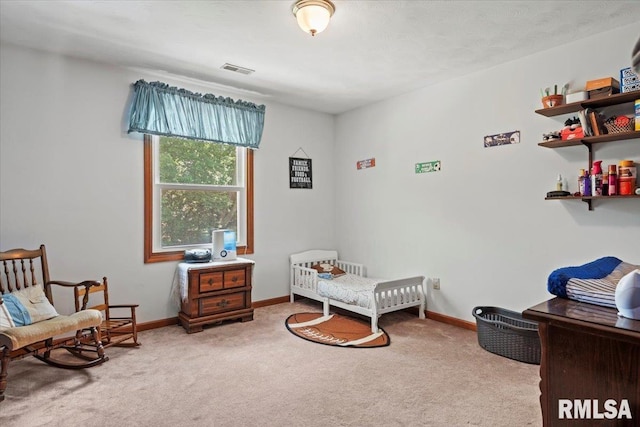 1420 Weston Pointe Dr, Springfield, IL 62704 - carpeted bedroom with baseboards
