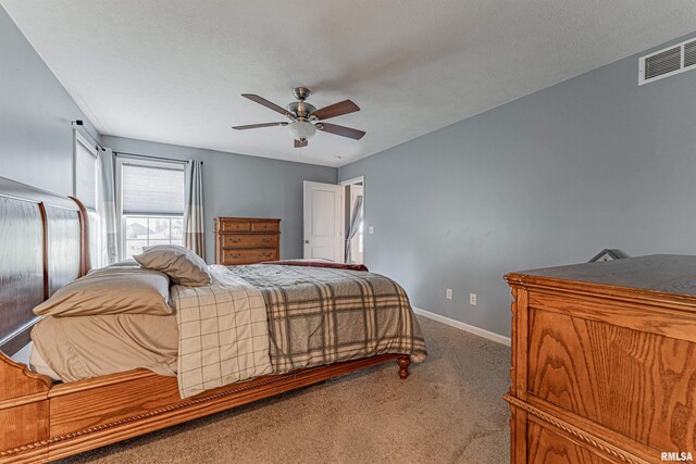 3 Megan Ct, Bloomington, IL 61705 - bedroom with carpet flooring and a ceiling fan