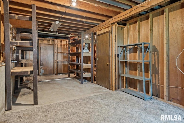 5016 Kinsinger Ln, Pleasant Plains, IL 62677 - view of unfinished basement