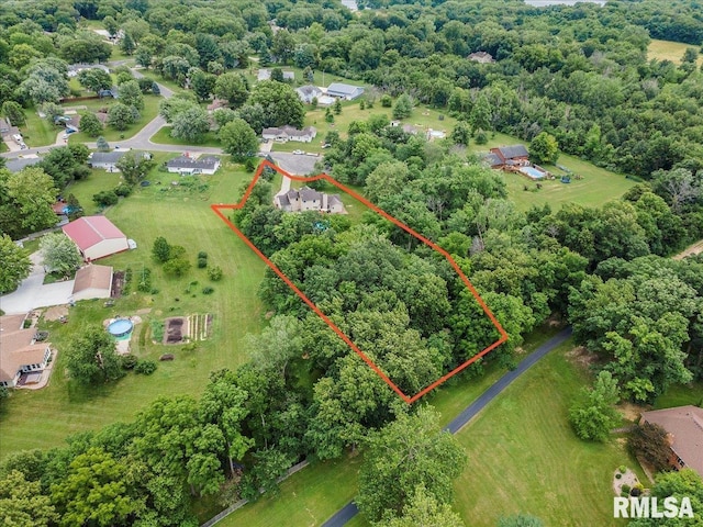 345 Country Towne Rd, Springfield, IL 62712 - view of property location featuring property parcel outlined