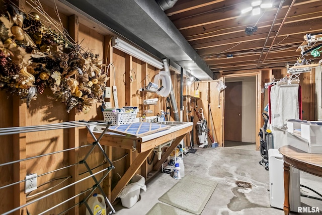1613 Denison Dr, Springfield, IL 62704 - view of unfinished basement