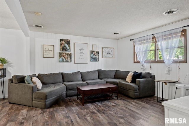 84 Chukar Dr, Chatham, IL 62629 - living area with wood finished floors and a textured ceiling