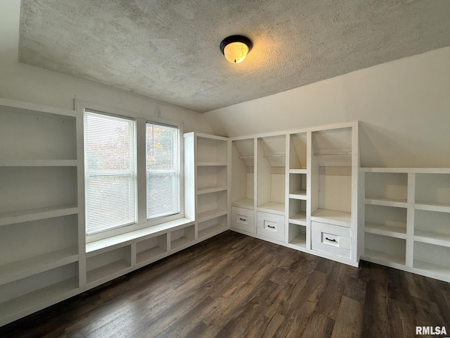 833 Willard St, Galesburg, IL 61401 - bonus room featuring dark wood-type flooring and a textured ceiling