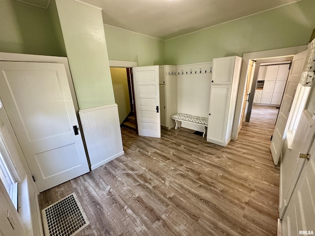 231 N Webster Ave, Jacksonville, IL 62650 - unfurnished bedroom with wood finished floors