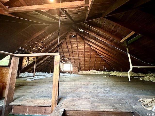231 N Webster Ave, Jacksonville, IL 62650 - view of attic
