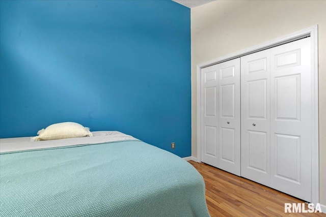 1009 Rickard Ct, Springfield, IL 62704 - bedroom featuring wood finished floors and a closet