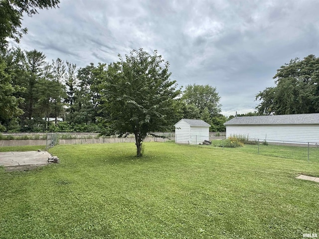 778 E Grove St, Galesburg, IL 61401 - view of yard featuring an outdoor structure