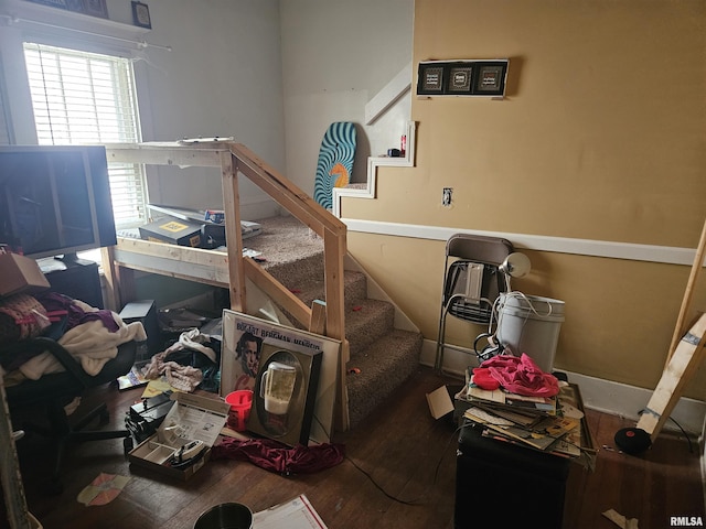 426 N Hamilton St, Lincoln, IL 62656 - bedroom featuring wood finished floors