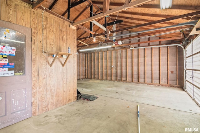 321 N 5th St, Petersburg, IL 62675 - view of garage
