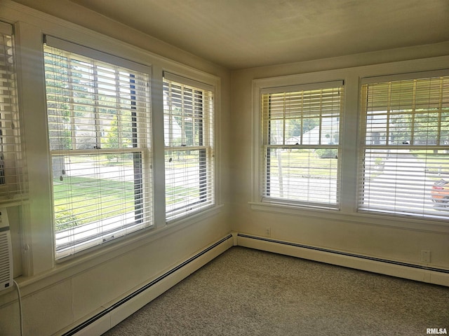 1155 N Cherry St, Galesburg, IL 61401 - spare room featuring a baseboard heating unit