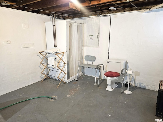 1155 N Cherry St, Galesburg, IL 61401 - view of unfinished below grade area