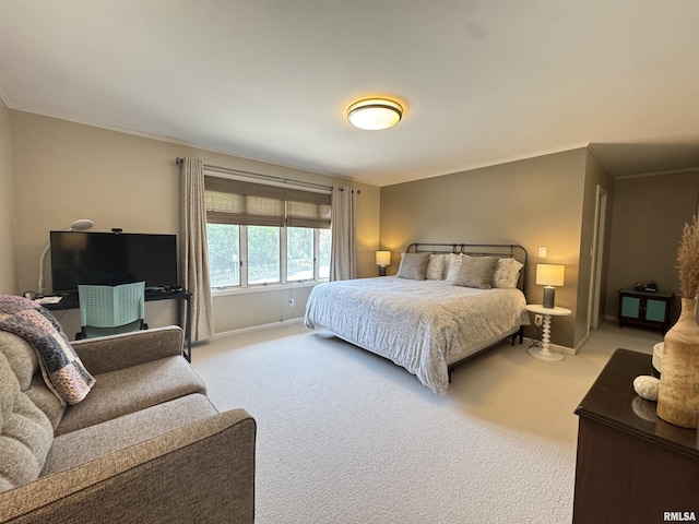 6 Ottawa Trl, Galesburg, IL 61401 - bedroom featuring light carpet and crown molding