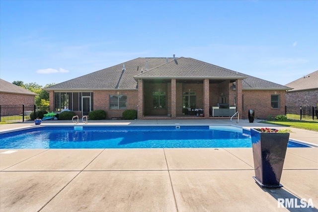 4408 Foxhall Ln, Springfield, IL 62711 - view of swimming pool featuring a patio