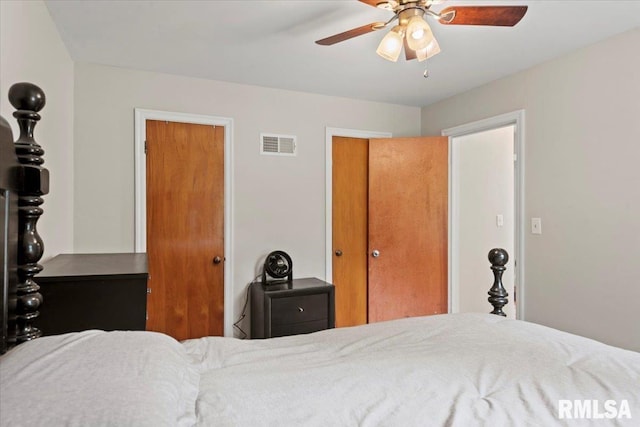 14 Beachview Ln, Springfield, IL 62712 - bedroom with a ceiling fan