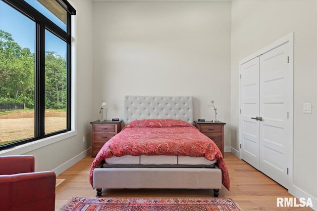 2004 Grants Pond, Chatham, IL 62629 - bedroom featuring light wood-type flooring