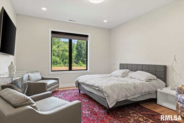 2004 Grants Pond, Chatham, IL 62629 - bedroom featuring wood finished floors and recessed lighting