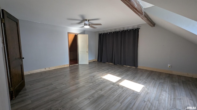 927 Sycamore St, Quincy, IL 62301 - empty room featuring ceiling fan and wood finished floors