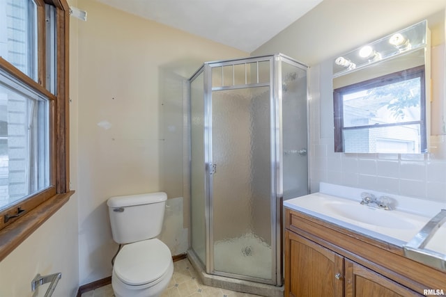 2700 Northridge Dr, Quincy, IL 62301 - bathroom with vanity and a shower stall