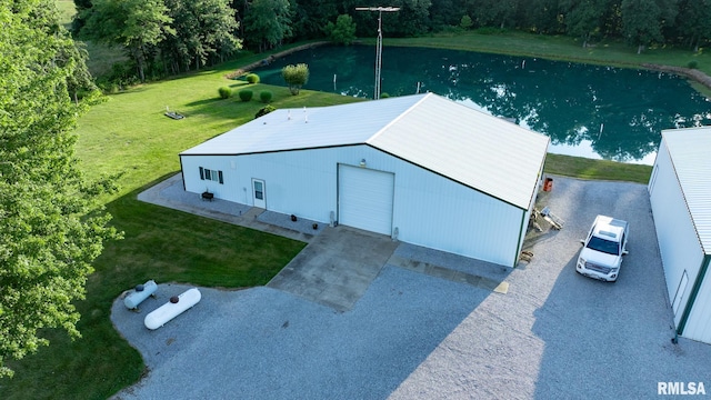 23490 E Maple Rd, Bluford, IL 62814 - view of subject property featuring a nearby body of water