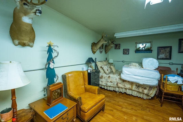 23490 E Maple Rd, Bluford, IL 62814 - bedroom with wood finished floors