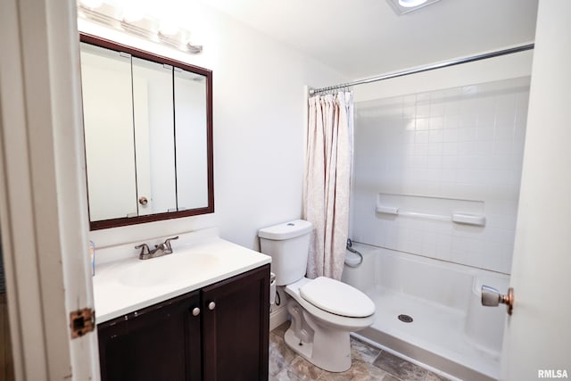 29498 420th St, Griggsville, IL 62340 - full bathroom featuring vanity and curtained shower