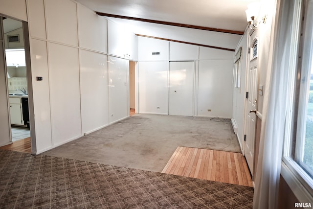 29498 420th St, Griggsville, IL 62340 - unfurnished bedroom featuring light carpet and a sink