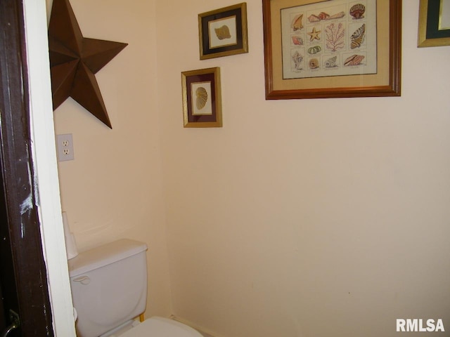 bathroom with toilet