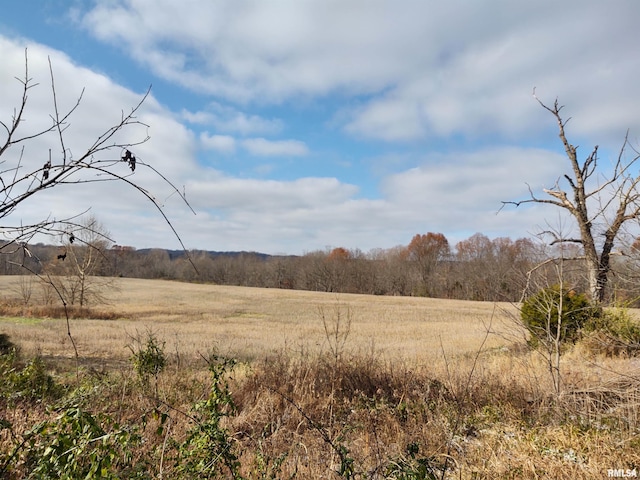 view of nature with a rural view