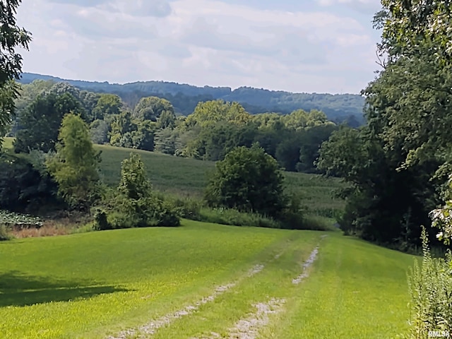 view of mountain feature