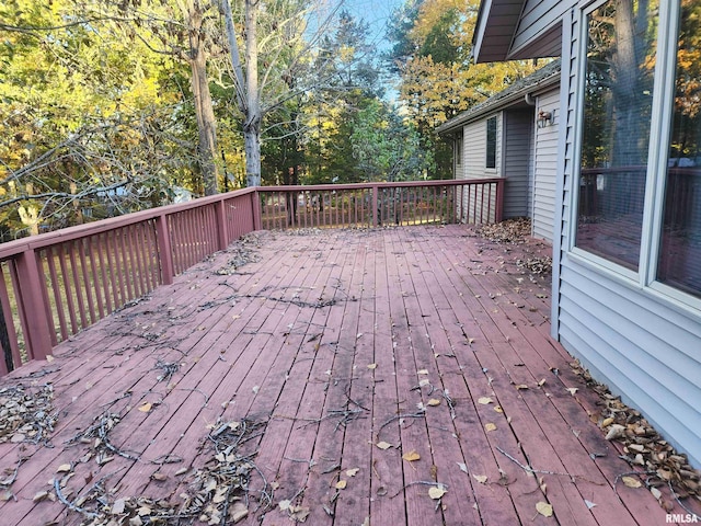 view of deck