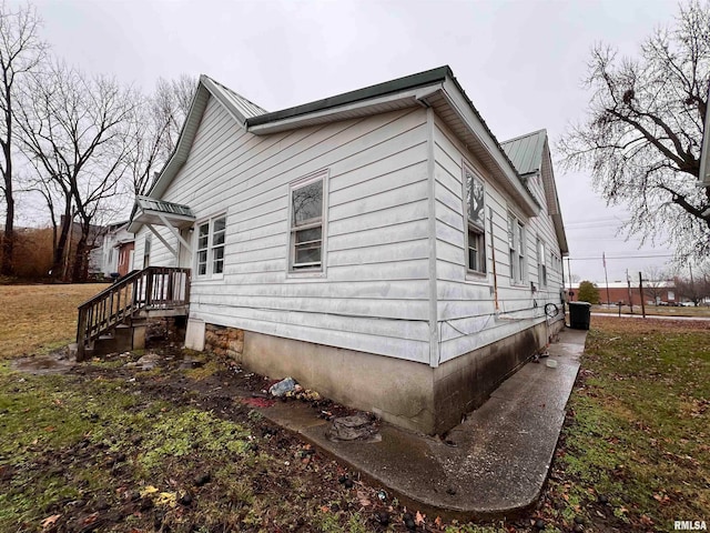view of property exterior