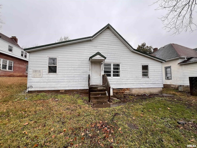 view of rear view of house