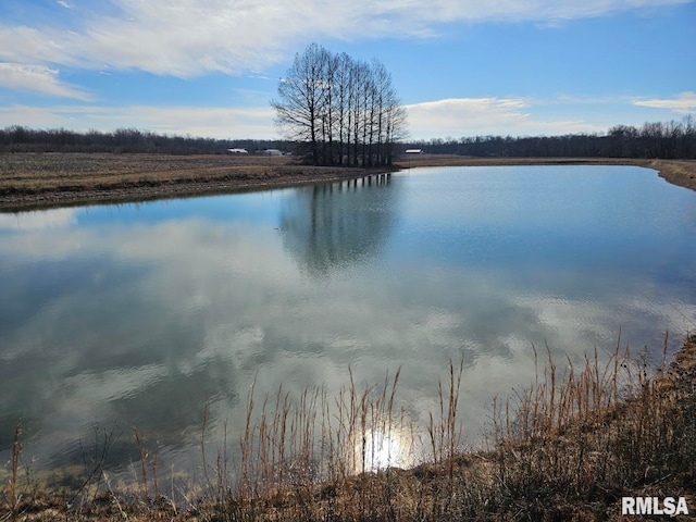 view of water feature