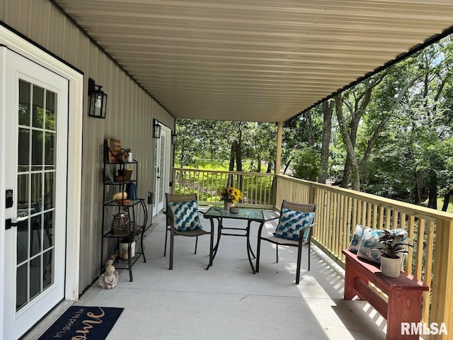 view of patio