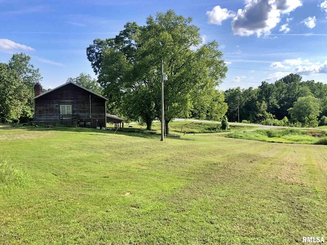 view of yard