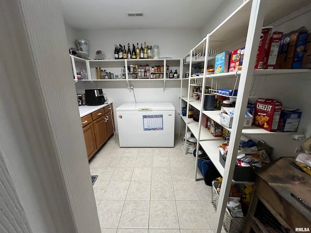 view of pantry