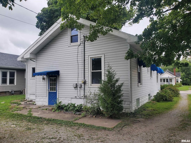 view of back of house