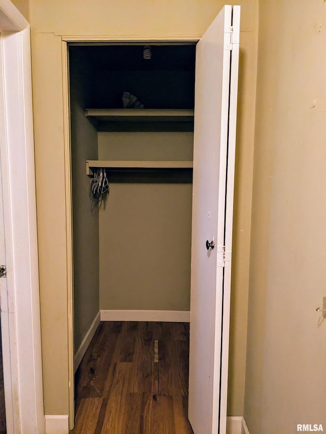 view of closet