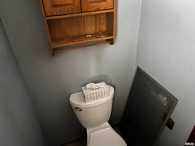 bathroom with toilet