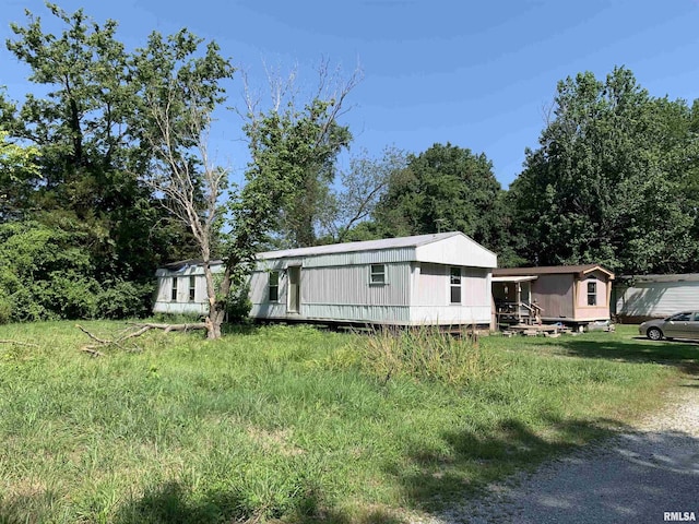 view of manufactured / mobile home